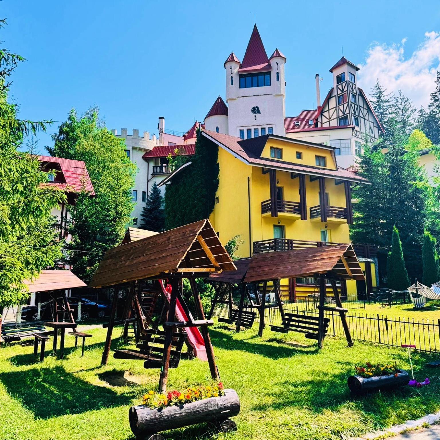 Sunray-Vilagalbena Hotel Poiana Brasov Buitenkant foto